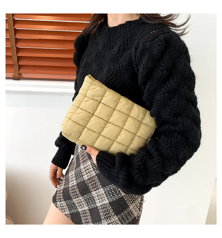 BARE Quilted Clutch