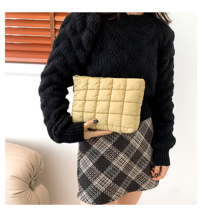 BARE Quilted Clutch